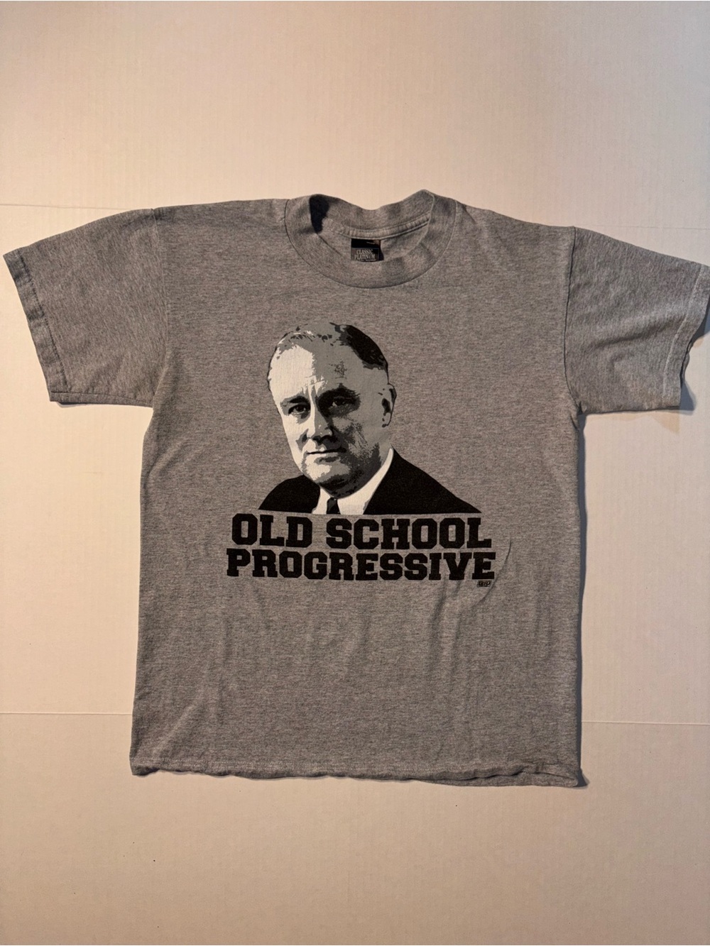 Vtg President Franklin D. Roosevelt Old School Progressive 90’s USA Tshirt Sz M